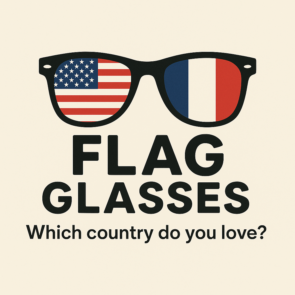 Flag Glasses Logo